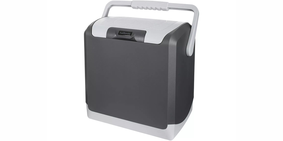 Grey Halfords 24L 12V Electric Cool Box
