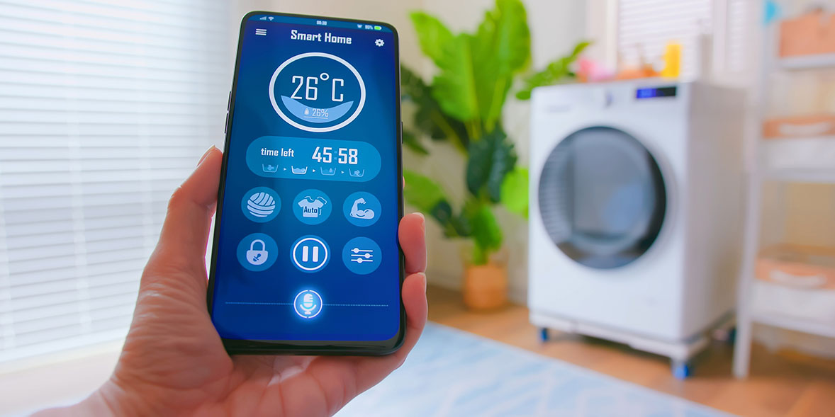 Washing machine smart app