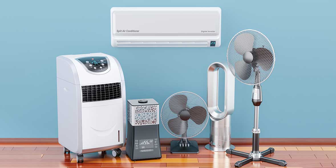 Range of fans