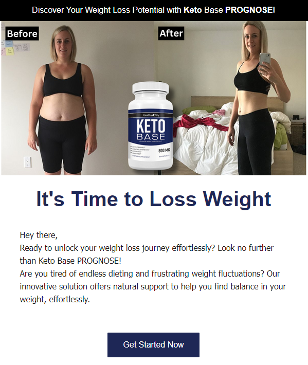 A scam email promoting weight loss pills
